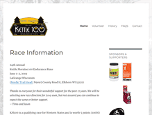 Tablet Screenshot of kettle100.com